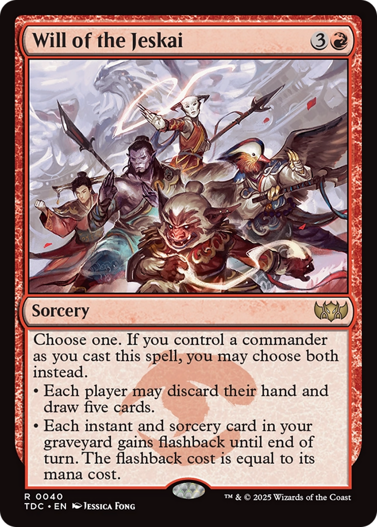 Will of the Jeskai [Tarkir: Dragonstorm Commander] | Mega City Incorporated