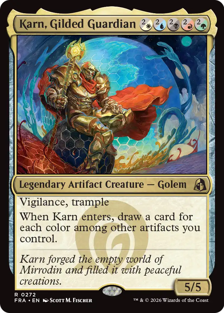 Karn, Gilded Guardian [Reality Fracture] | Mega City Incorporated