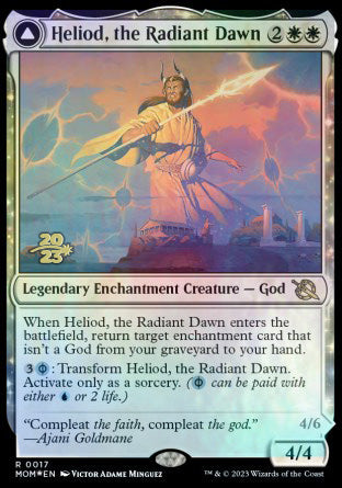 Heliod, the Radiant Dawn // Heliod, the Warped Eclipse [March of the Machine Prerelease Promos] | Mega City Incorporated