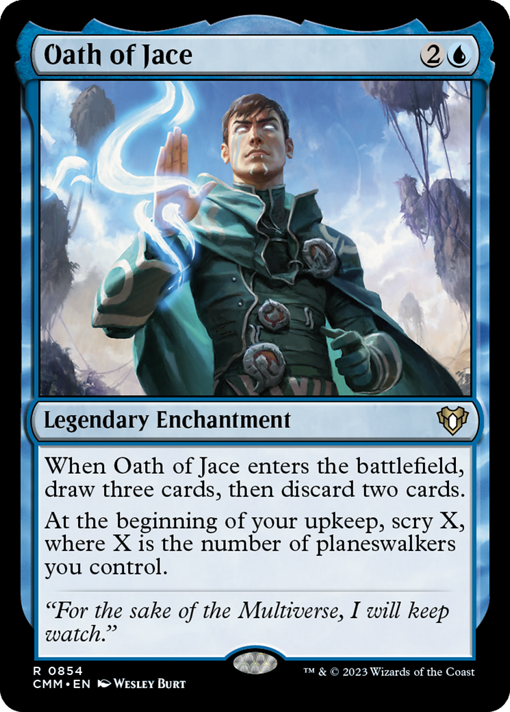 Oath of Jace [Commander Masters] | Mega City Incorporated