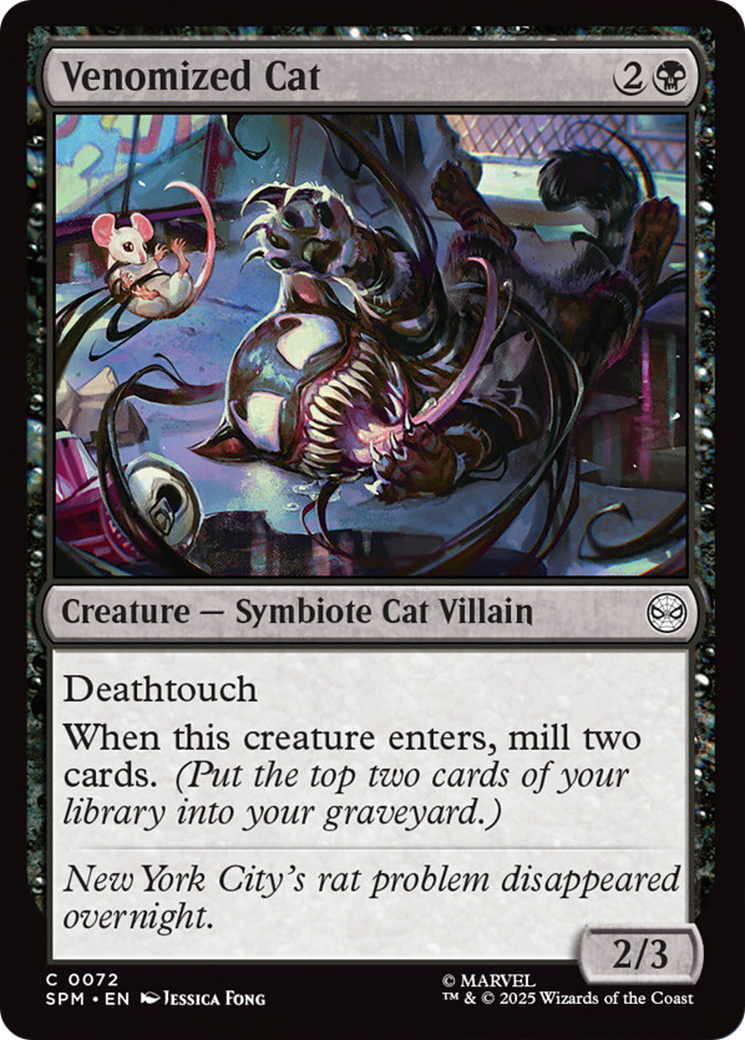 Venomized Cat [Marvel's Spider-Man] | Mega City Incorporated
