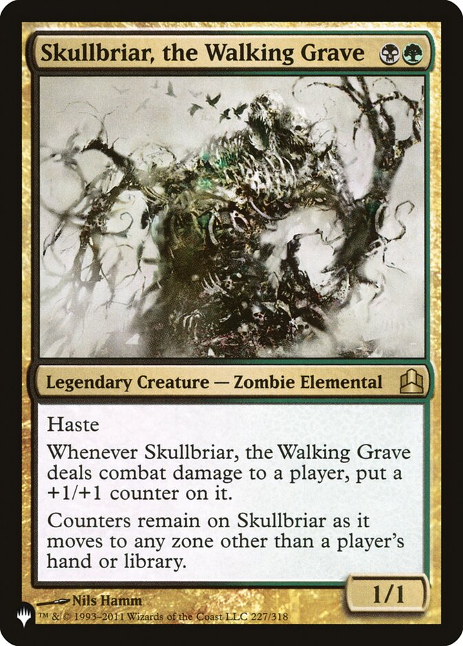 Skullbriar, the Walking Grave [The List] | Mega City Incorporated