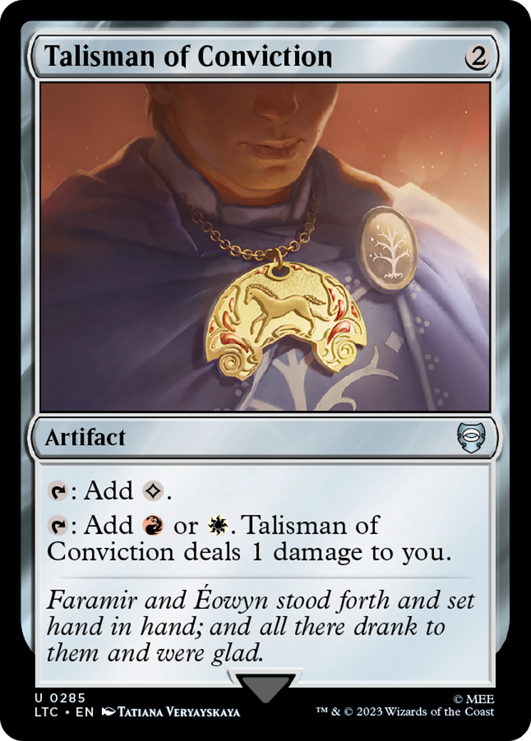 Talisman of Conviction [The Lord of the Rings: Tales of Middle-Earth Commander] | Mega City Incorporated