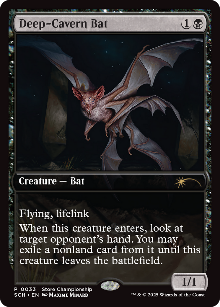 Deep-Cavern Bat [Store Championships 2025] | Mega City Incorporated