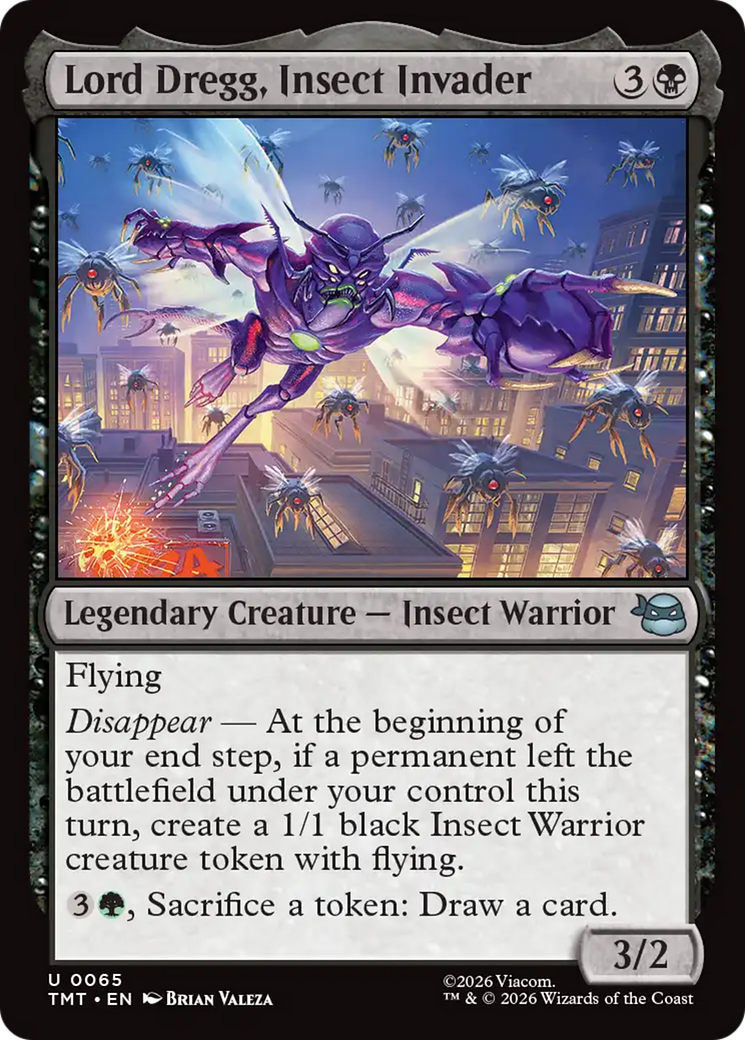 Lord Dregg, Insect Invader [Teenage Mutant Ninja Turtles] | Mega City Incorporated