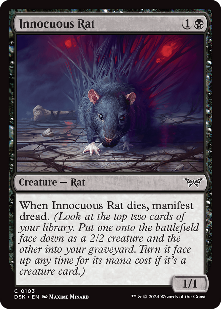 Innocuous Rat [Duskmourn: House of Horror] | Mega City Incorporated