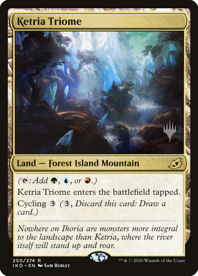 Ketria Triome (Promo Pack) [Ikoria: Lair of Behemoths Promos] | Mega City Incorporated