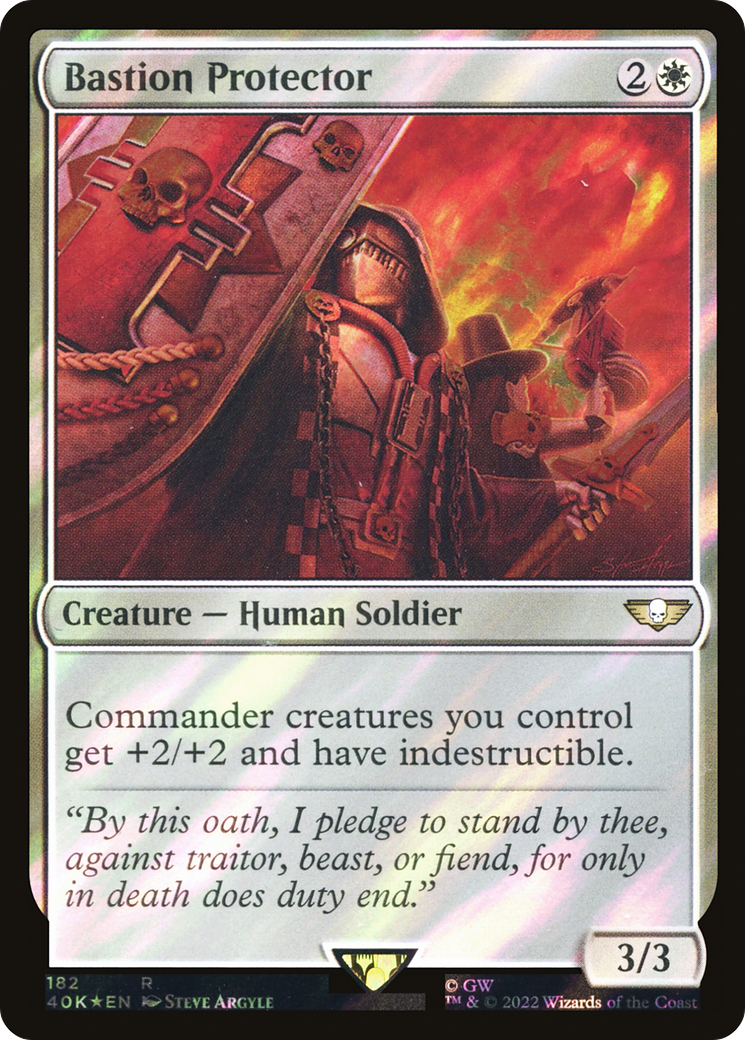 Bastion Protector (Surge Foil) [Marvel Super Heroes Commander] | Mega City Incorporated