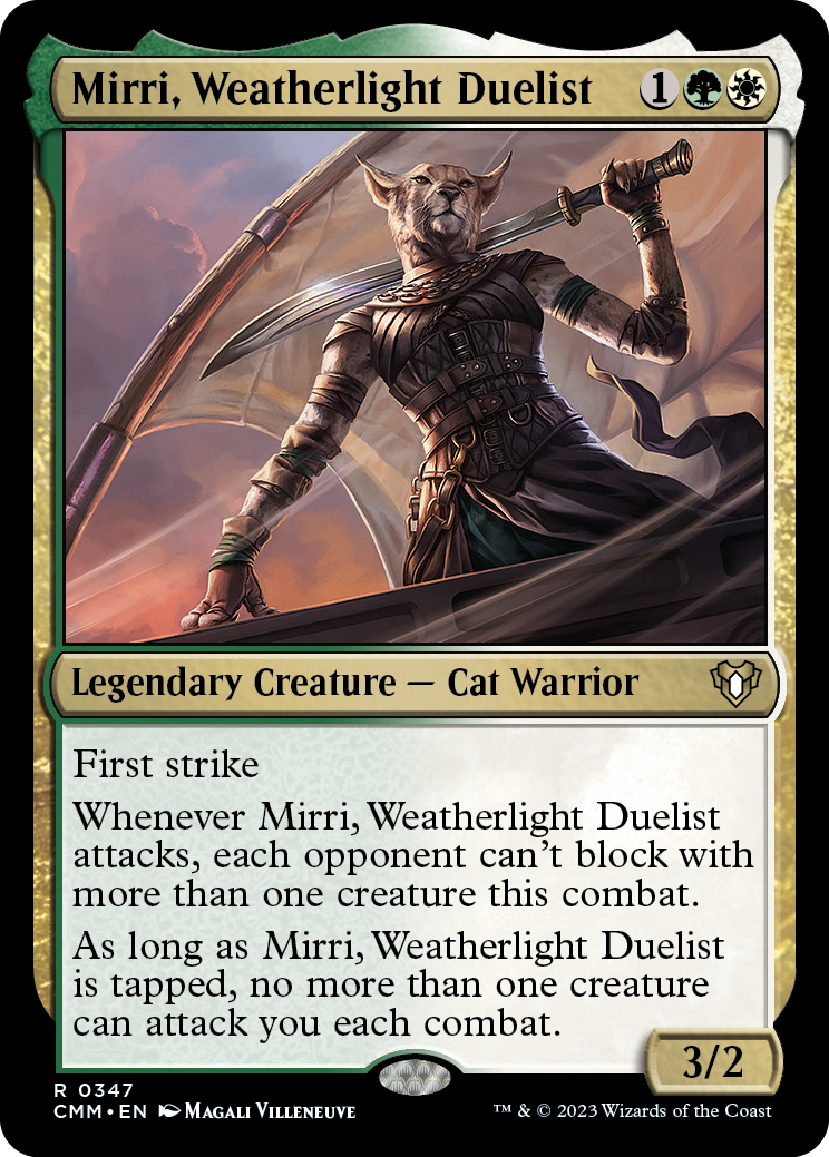 Mirri, Weatherlight Duelist [Commander Masters] | Mega City Incorporated