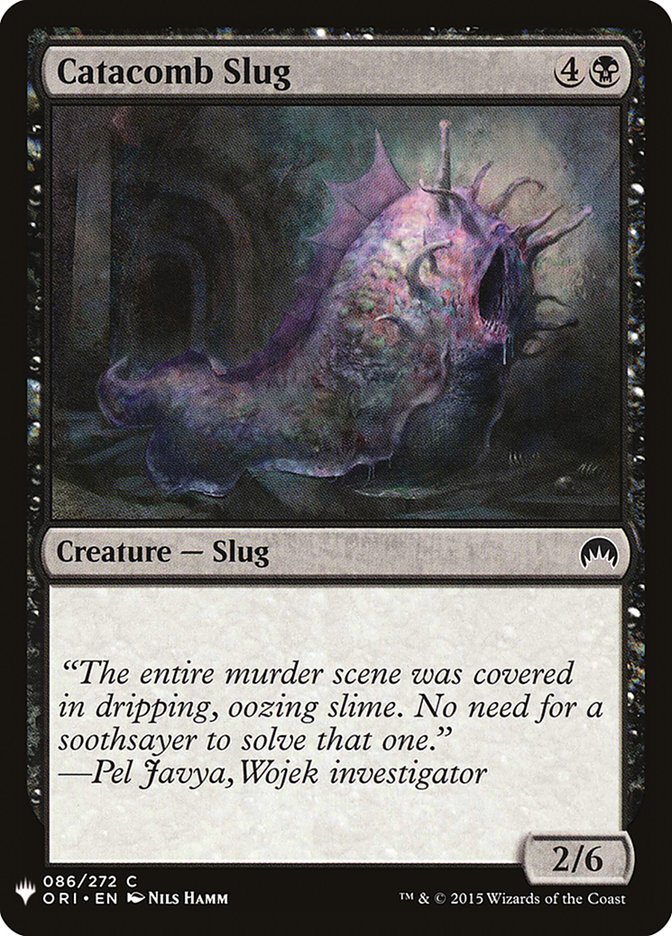 Catacomb Slug [Mystery Booster] | Mega City Incorporated