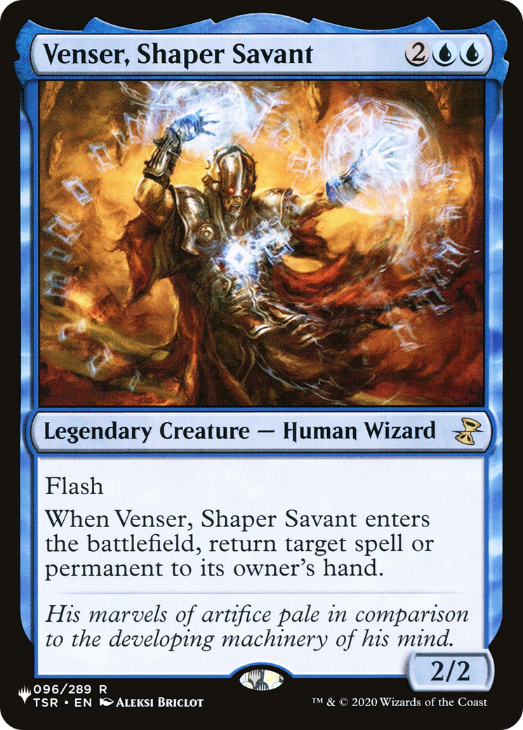 Venser, Shaper Savant [The List] | Mega City Incorporated