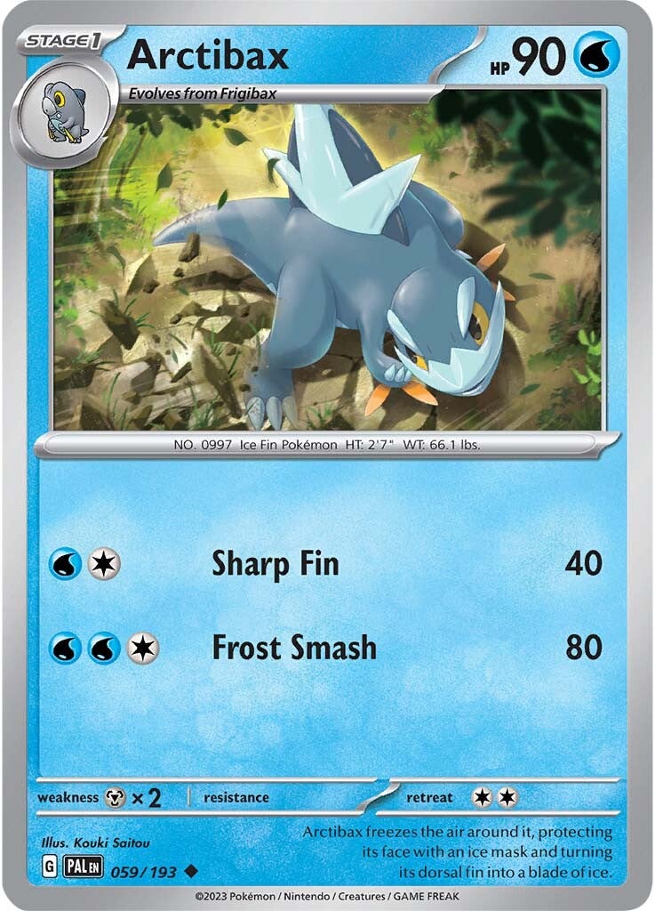 Arctibax (059/193) [Scarlet & Violet: Paldea Evolved] | Mega City Incorporated