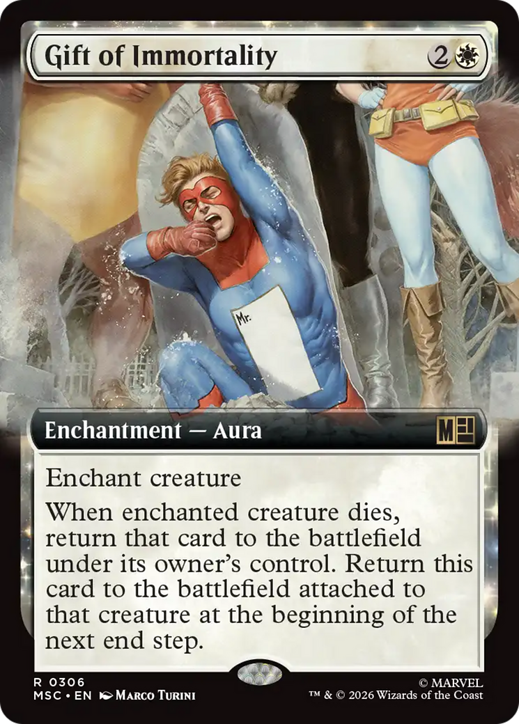 Gift of Immortality (Extended Art) [Marvel Super Heroes Commander] | Mega City Incorporated