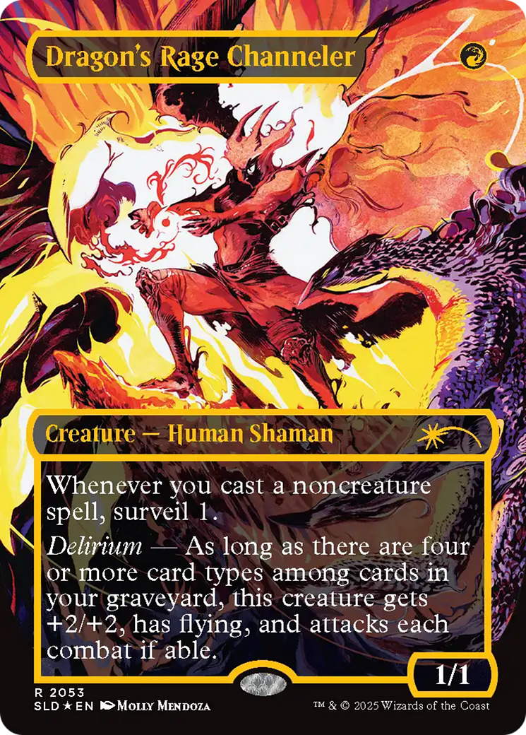 Dragon's Rage Channeler (2053) (Raised Foil) [Secret Lair Drop Series] | Mega City Incorporated