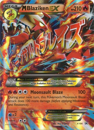 M Blaziken EX (XY86) (Jumbo Card) [XY: Black Star Promos] | Mega City Incorporated