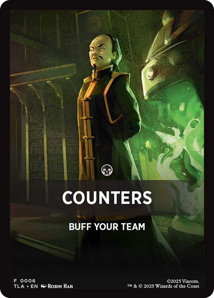 Counters Theme Card [Avatar: The Last Airbender Tokens] | Mega City Incorporated