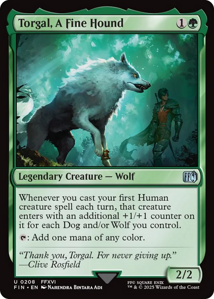 Torgal, A Fine Hound [FINAL FANTASY] | Mega City Incorporated