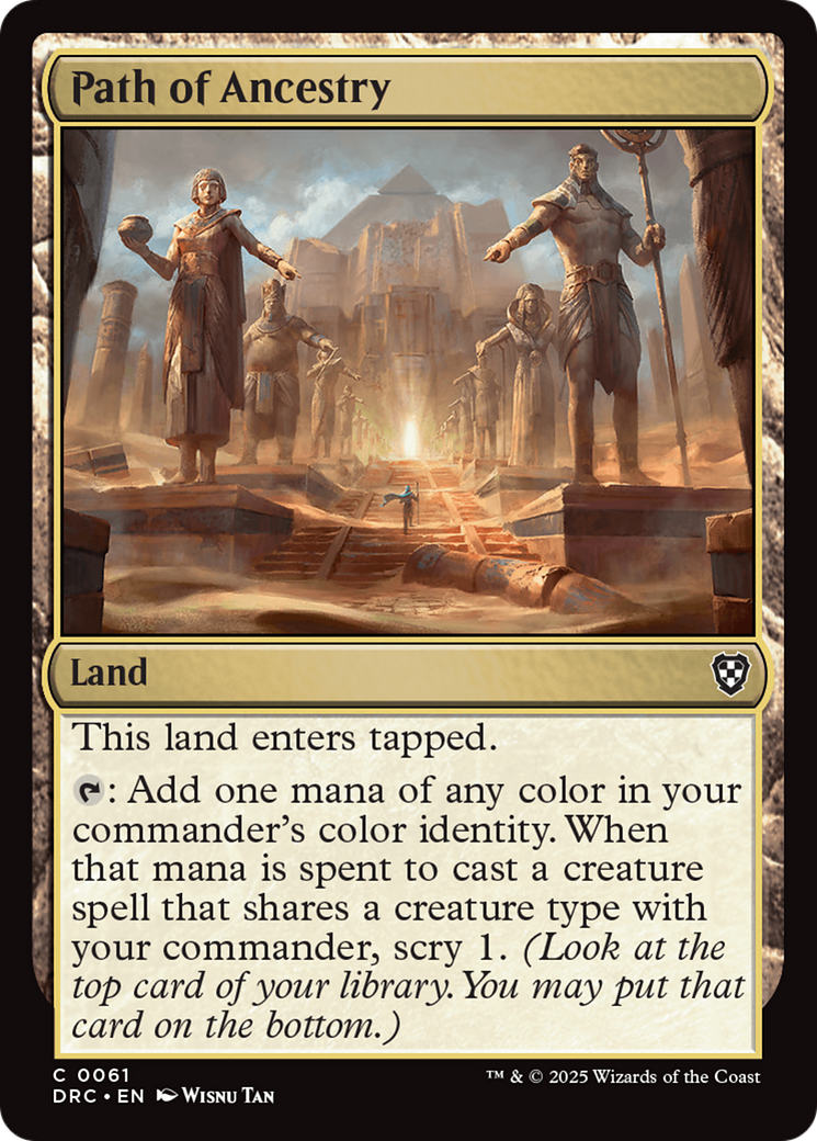 Path of Ancestry [Aetherdrift Commander] | Mega City Incorporated