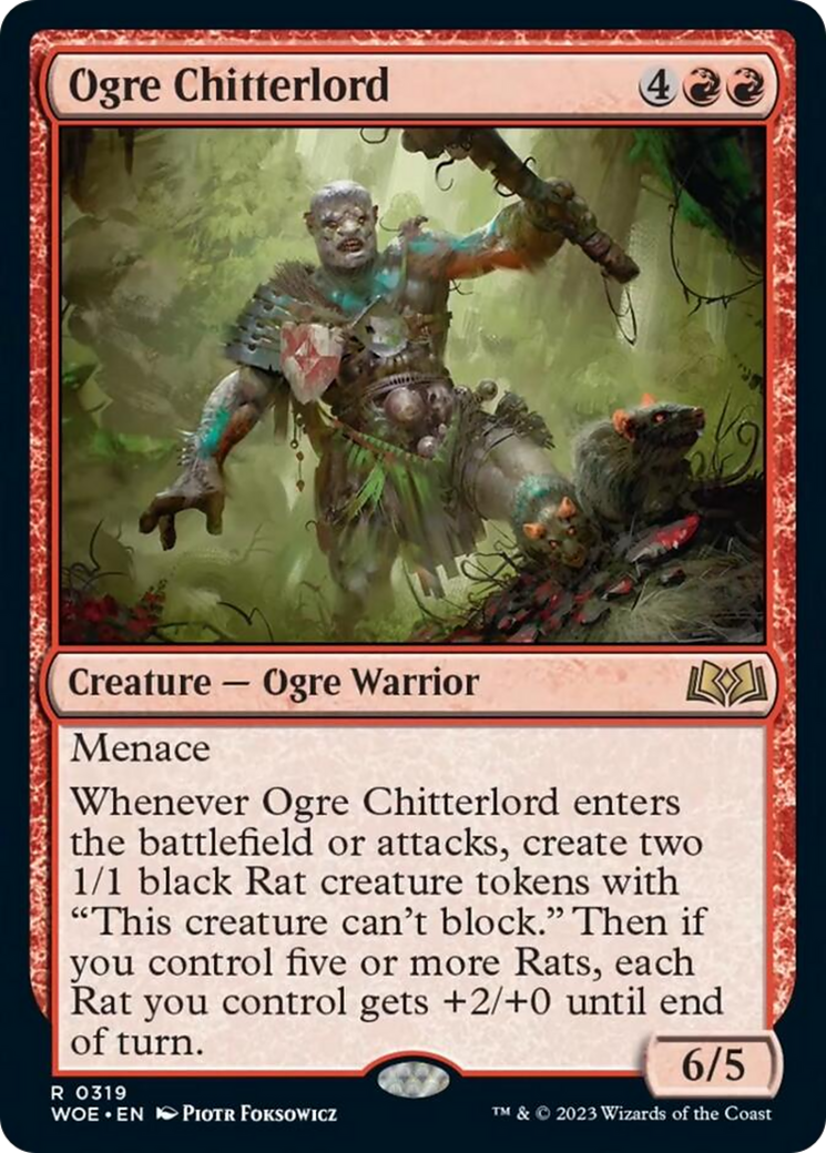 Ogre Chitterlord [Wilds of Eldraine] | Mega City Incorporated