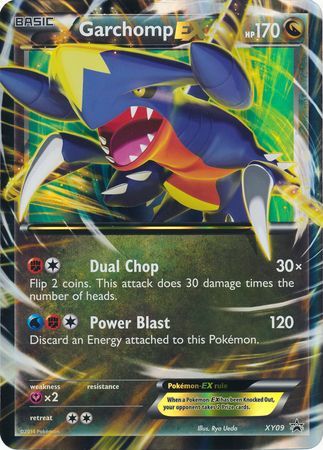 Garchomp EX (XY09) (Jumbo Card) [XY: Black Star Promos] | Mega City Incorporated