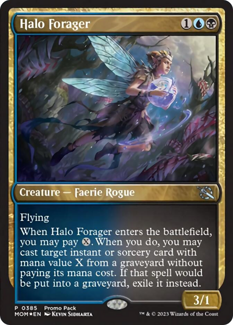 Halo Forager (Promo Pack) [March of the Machine Promos] | Mega City Incorporated