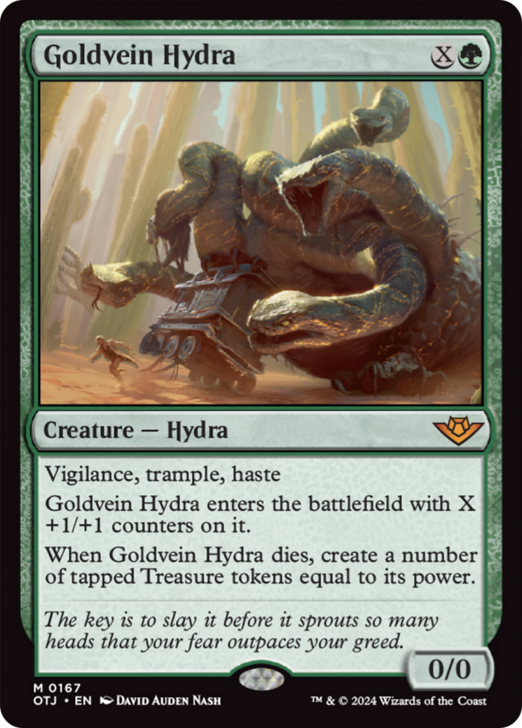 Goldvein Hydra [Outlaws of Thunder Junction] | Mega City Incorporated