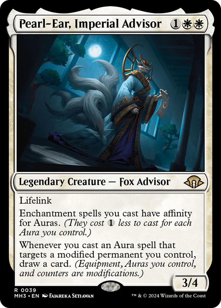 Pearl-Ear, Imperial Advisor [Modern Horizons 3] | Mega City Incorporated