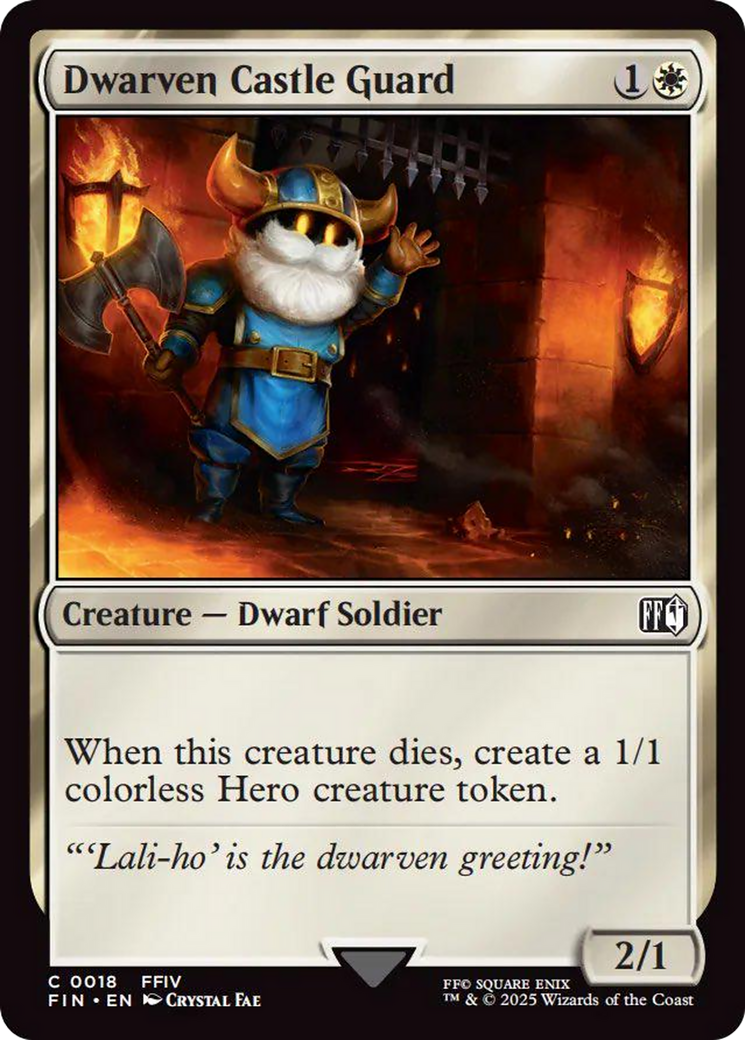 Dwarven Castle Guard [FINAL FANTASY] | Mega City Incorporated