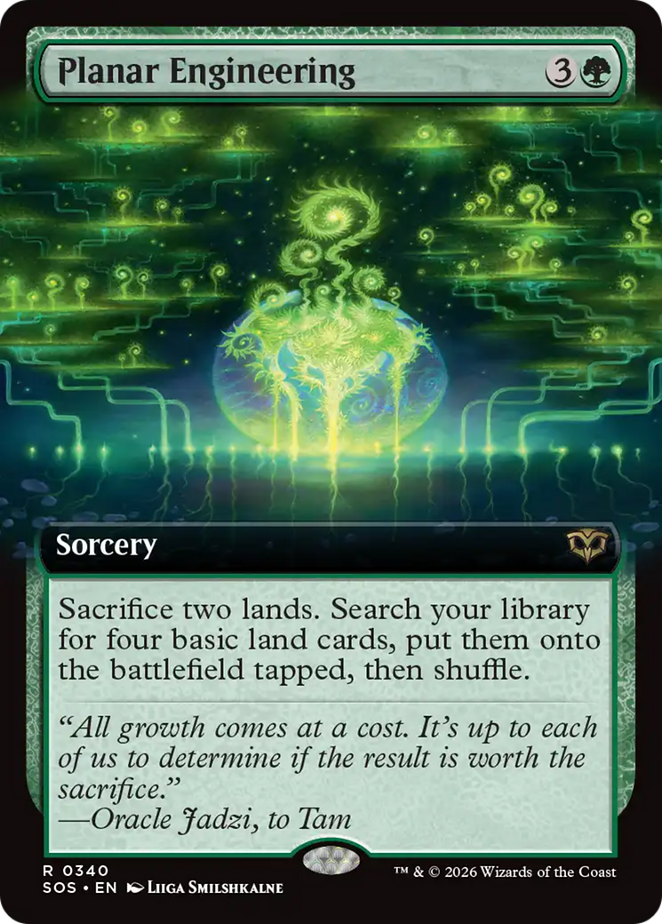 Planar Engineering (Extended Art) [Secrets of Strixhaven] | Mega City Incorporated