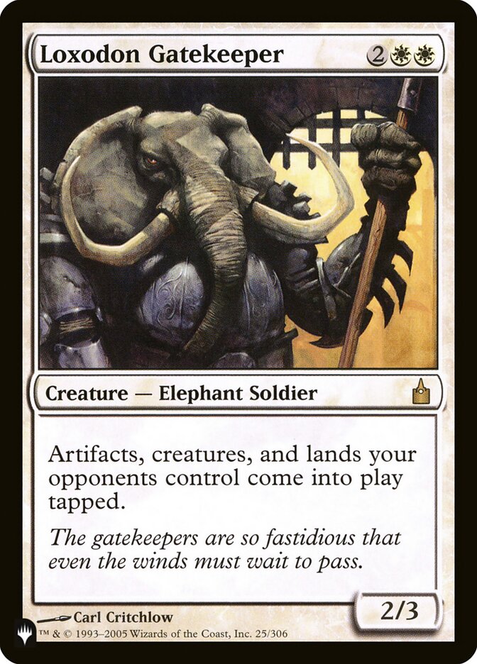 Loxodon Gatekeeper [The List] | Mega City Incorporated