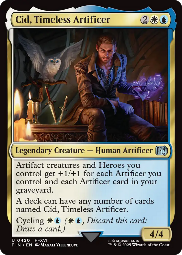 Cid, Timeless Artificer (0420) [FINAL FANTASY] | Mega City Incorporated