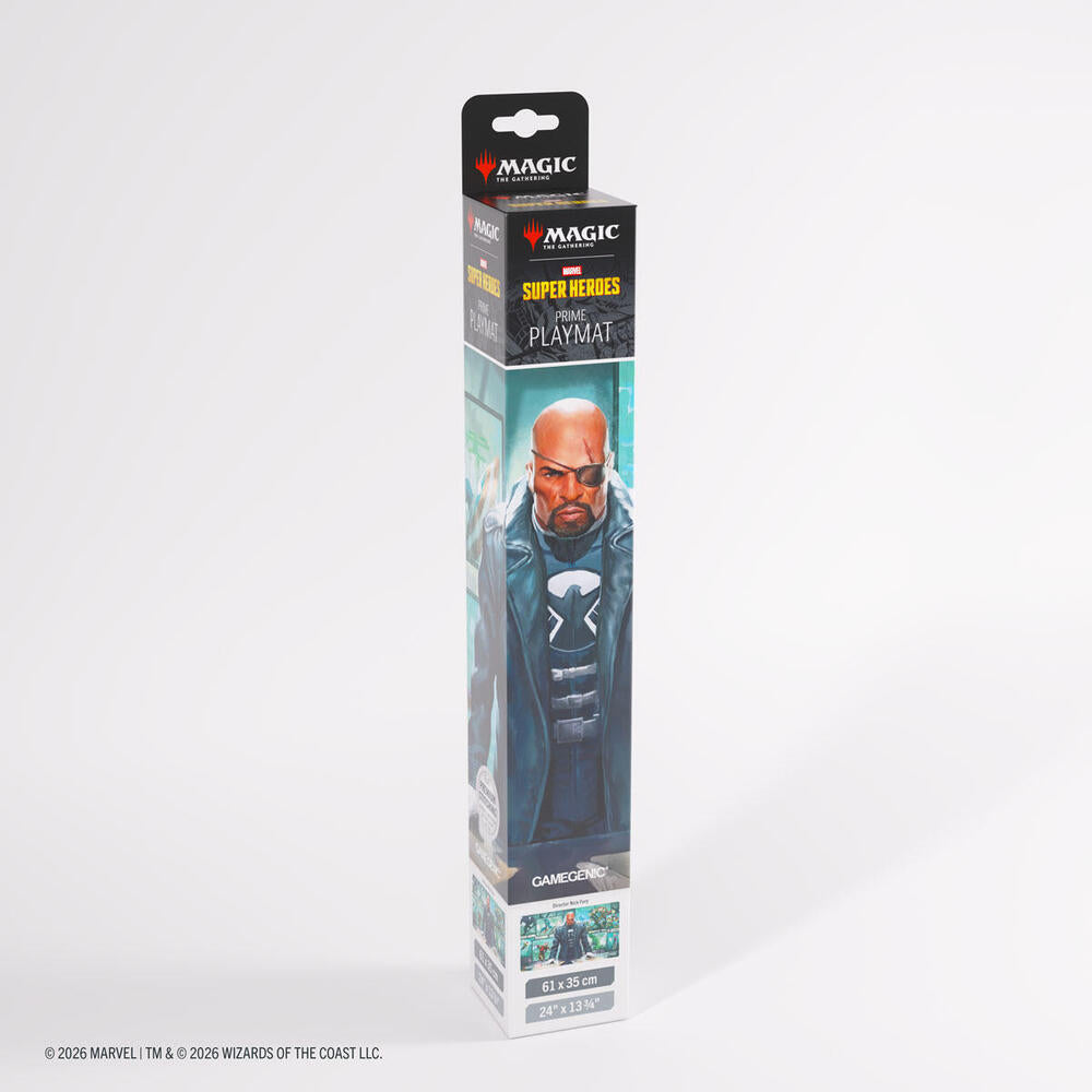 Magic: The Gathering Marvel Superheroes Prime Playmat - Director Nick Fury - GameGenic Playmats | Mega City Incorporated