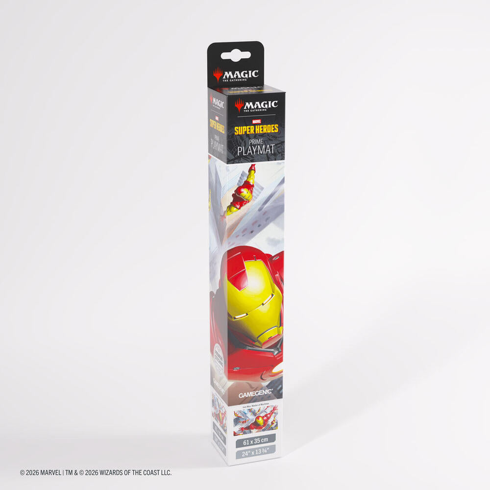 Magic: The Gathering Marvel Superheroes Prime Playmat - Iron Man, Master of Machines | Mega City Incorporated