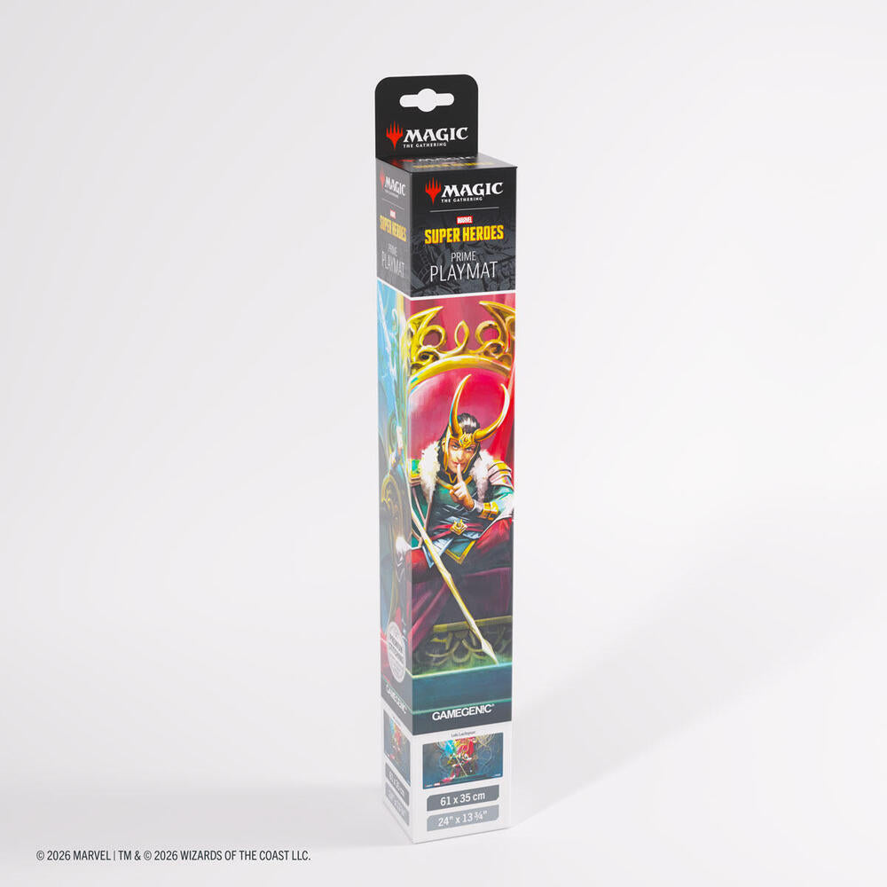Magic: The Gathering Marvel Superheroes Prime Playmat - Loki Laufeyson - GameGenic Playmats | Mega City Incorporated