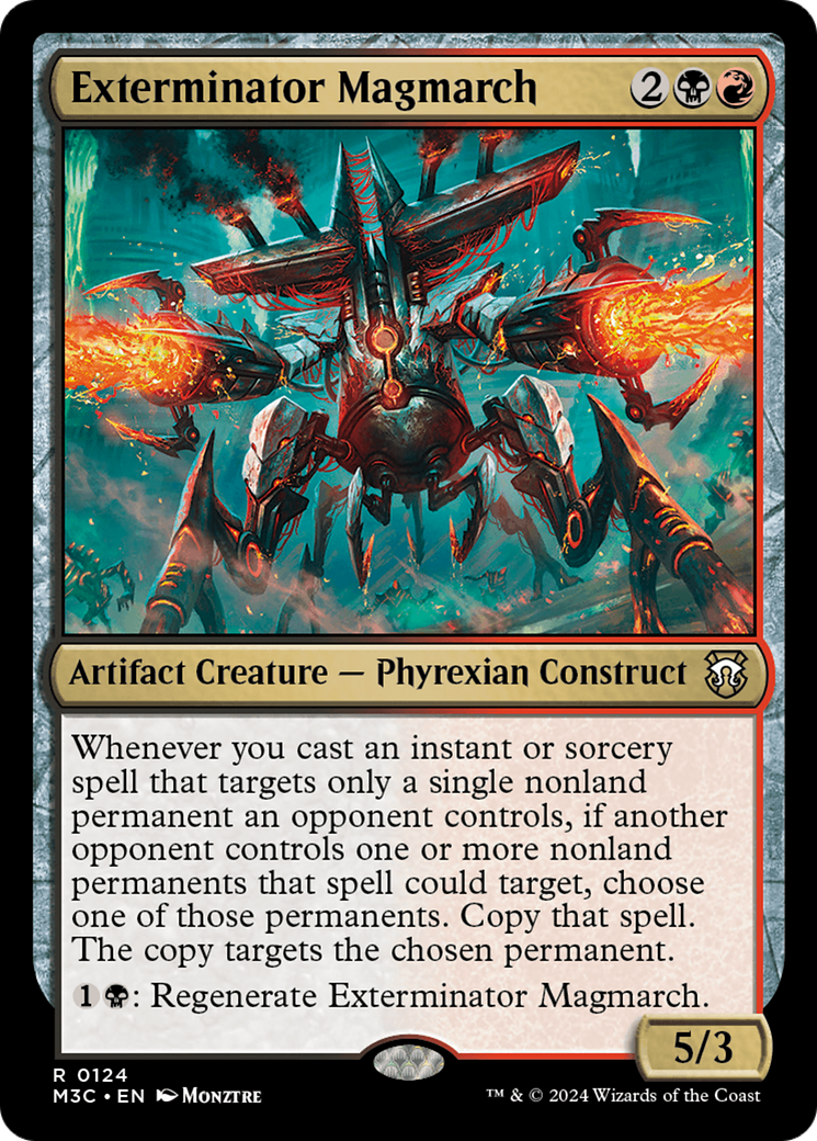 Exterminator Magmarch [Modern Horizons 3 Commander] | Mega City Incorporated