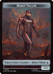 Villain // Robot Villain Double-Sided Token (009//020) [Marvel Super Heroes Tokens] | Mega City Incorporated