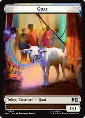 Goat // Construct Double-Sided Token [Marvel Super Heroes Commander Tokens] | Mega City Incorporated