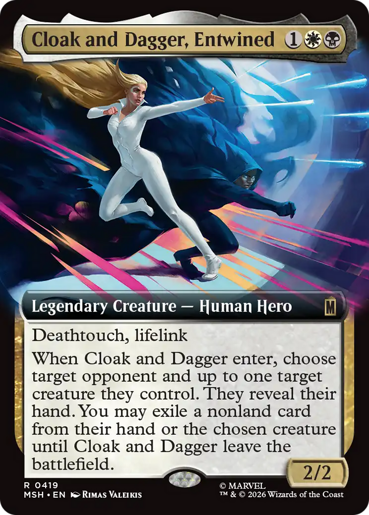 Cloak and Dagger, Entwined (Extended Art) [Marvel Super Heroes] | Mega City Incorporated