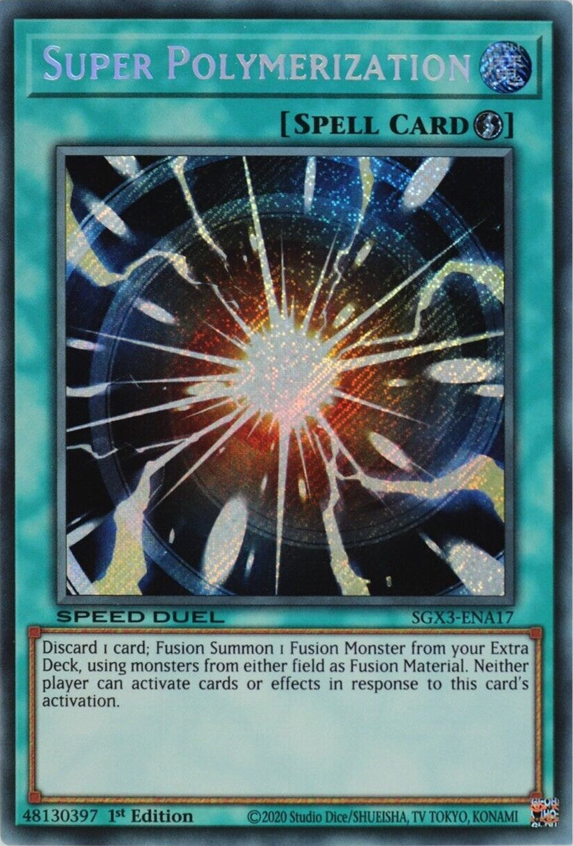 Super Polymerization [SGX3-ENA17] Secret Rare | Mega City Incorporated