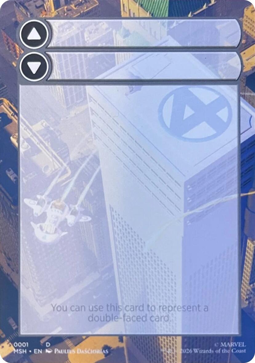 Helper Card [Marvel Super Heroes Tokens] | Mega City Incorporated