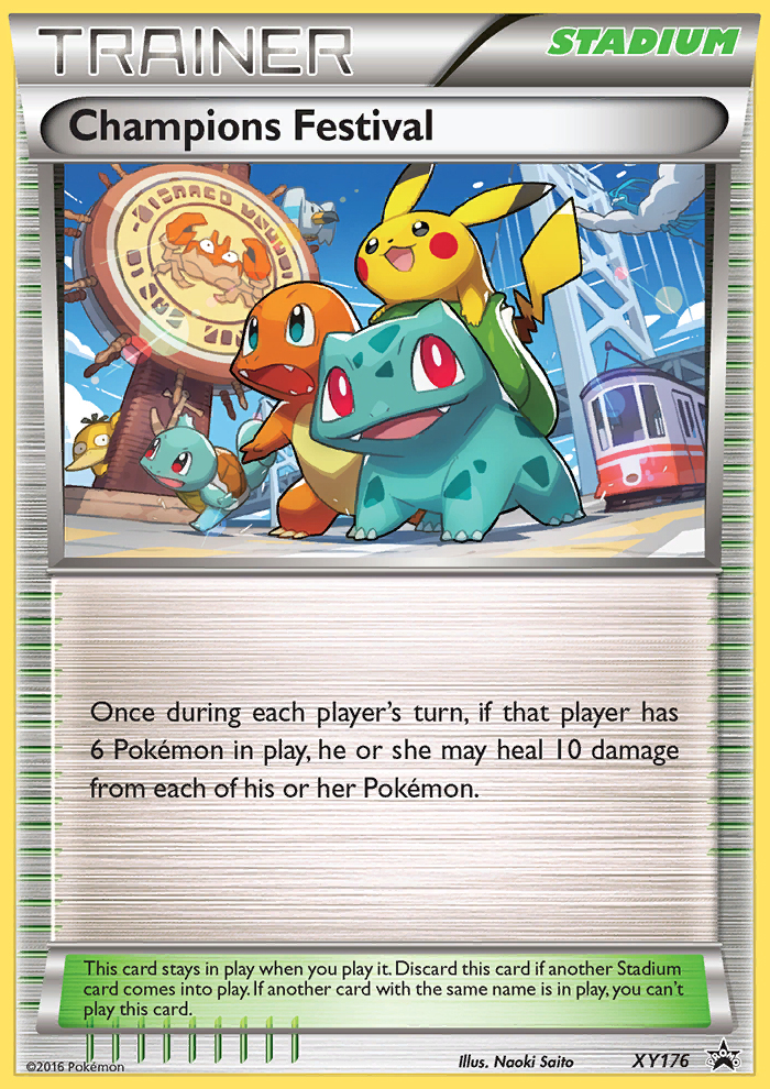 Champions Festival (XY176) [XY: Black Star Promos] | Mega City Incorporated