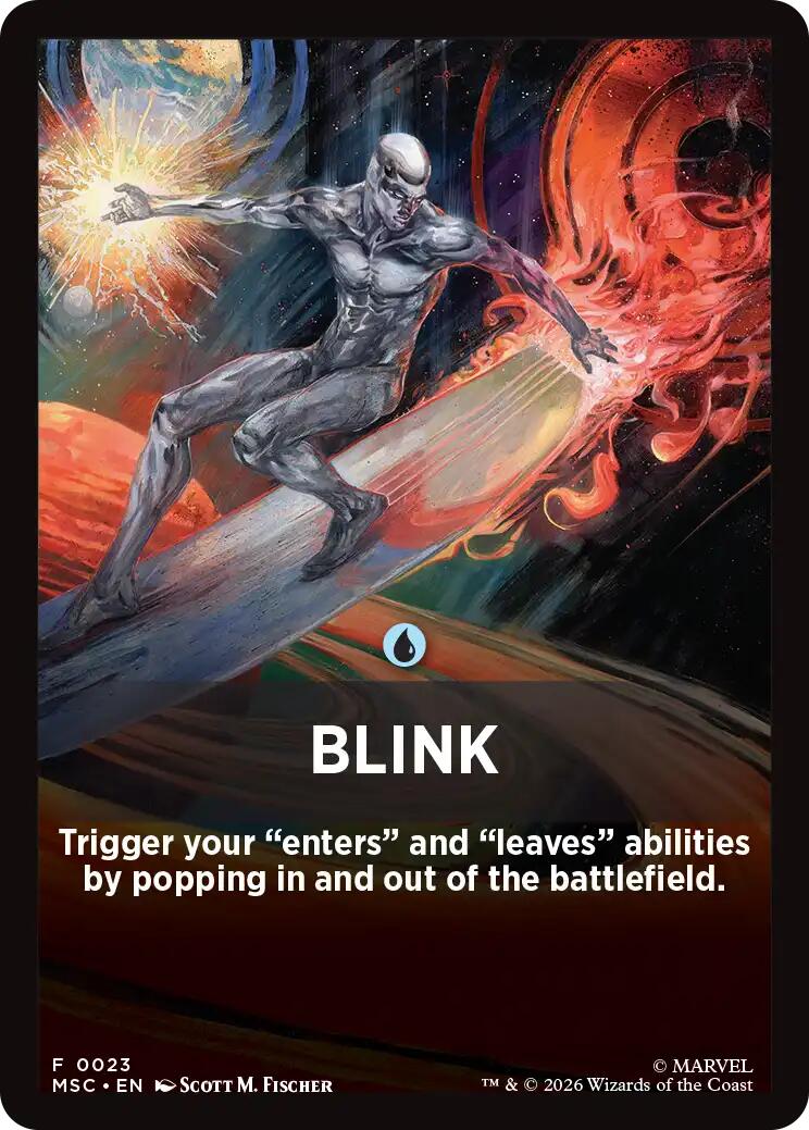 Blink Theme Card [Marvel Super Heroes Commander] | Mega City Incorporated