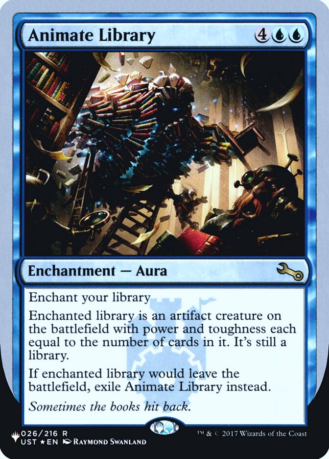 Animate Library (Unfinity Foil Edition) [The List] | Mega City Incorporated