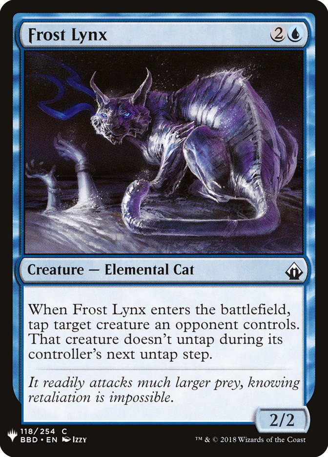 Frost Lynx [Mystery Booster] | Mega City Incorporated