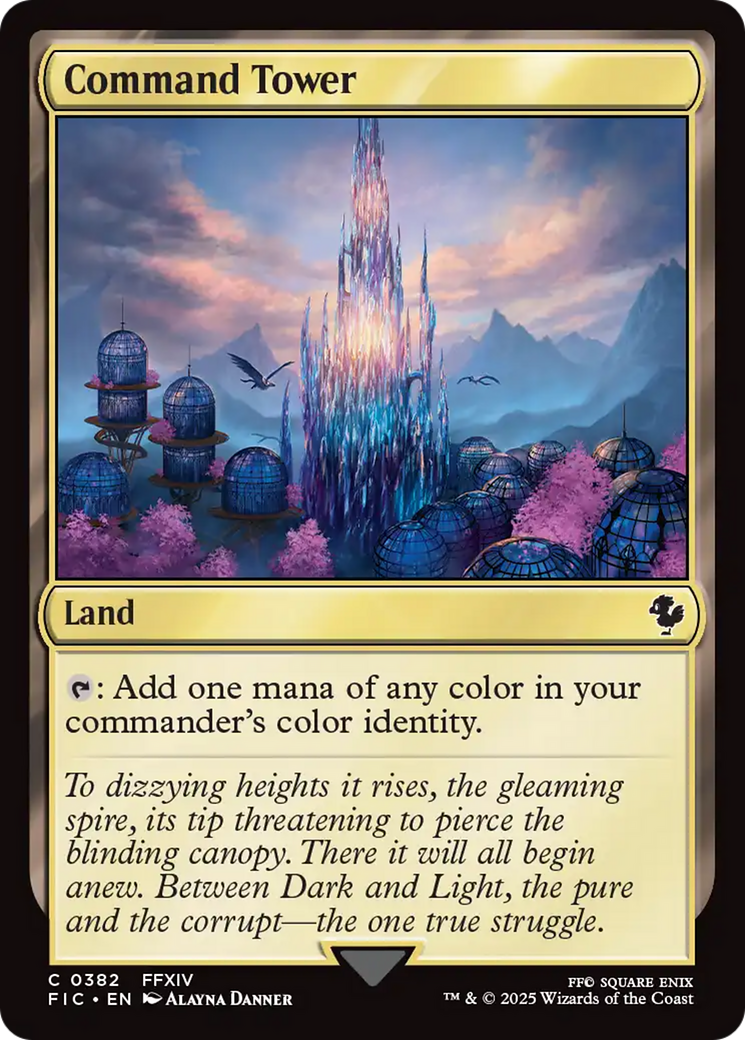Command Tower (0382) [FINAL FANTASY Commander] | Mega City Incorporated