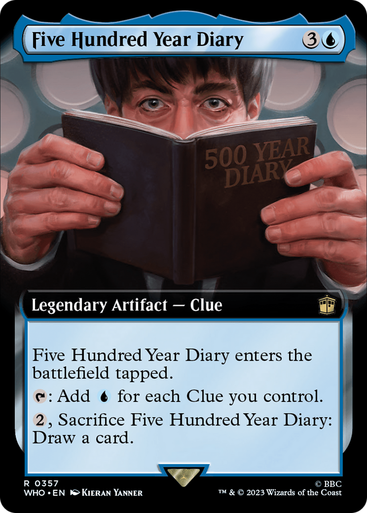 Five Hundred Year Diary (Extended Art) [Doctor Who] | Mega City Incorporated