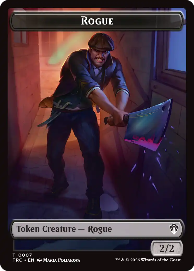 Insect // Rogue Double-Sided Token [Reality Fracture Commander Tokens] | Mega City Incorporated