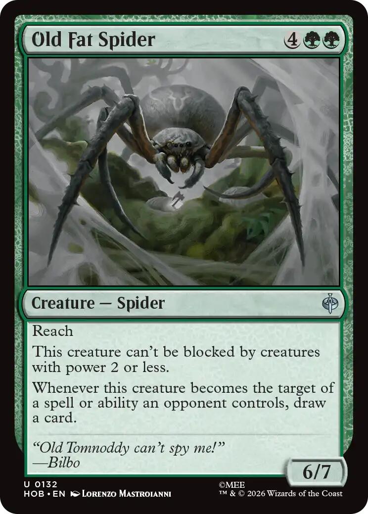 Old Fat Spider [The Hobbit] | Mega City Incorporated