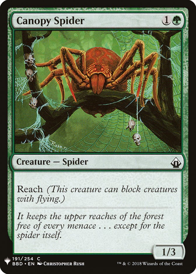 Canopy Spider [Mystery Booster] | Mega City Incorporated