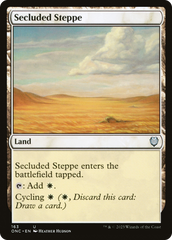 Secluded Steppe [Phyrexia: All Will Be One Commander] | Mega City Incorporated